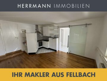 Zwei Zimmer im Zentrum von Schmiden – separter Eingang – stufenloser erreichbar – sofort verfübar !, 70736 Fellbach, Wohnung