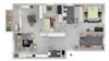 Licht, Weitblick & Lebensqualität: 3,5-Zimmer-Wohnung mit Westbalkon direkt am Schmidener Feld - Grundriss