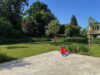 Familientraum am Waldrand: Modern saniertes Einfamilienhaus mit sehr großem Garten, PV & Sauna - Aussicht Terrasse
