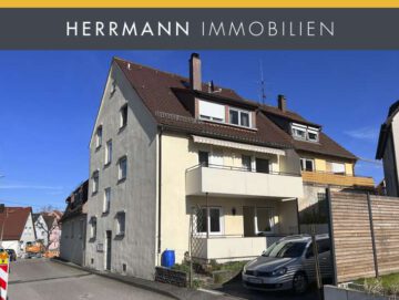 Selbstnutzung oder Kapitalanlage – Sie haben die Wahl. 3-FMH in Fellbach Oeffingen zu verkaufen, 70736 Fellbach, Mehrfamilienhaus