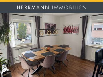 Großzügige 4-Zimmer-Wohnung mit ca. 40 qm Terrasse – saniert, großzügig und zentral in Fellbach, 70734 Fellbach, Erdgeschosswohnung