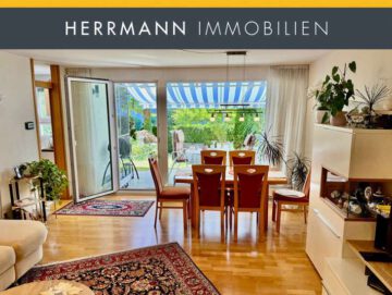 3962166 T8ooxHaern4fC6Tqw4dLxWkJ Titelbild Sehr helle und großzügige 3,5-Erdgeschoss-Wohnung mit Garten in Scharnhausener Park, 73760 Ostfildern, Erdgeschosswohnung