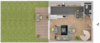 Maisonette-Wohnung mit Garten und überdachter Terrasse in Fellbach Schmiden - Erdgeschoss