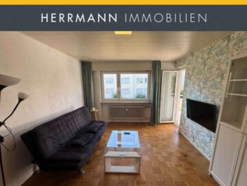 Potenzial in guter Lage – 2-Zimmer-Wohnung mit sonnigem Südbalkon, 70734 Fellbach, Etagenwohnung